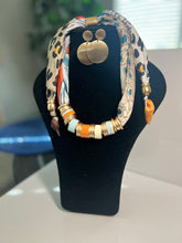 Load image into Gallery viewer, Silk Scarf Necklace