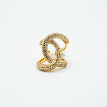 Load image into Gallery viewer, Gold Twist Cocktail Ring
