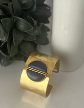 Load image into Gallery viewer, Brassy Blue Bracelet
